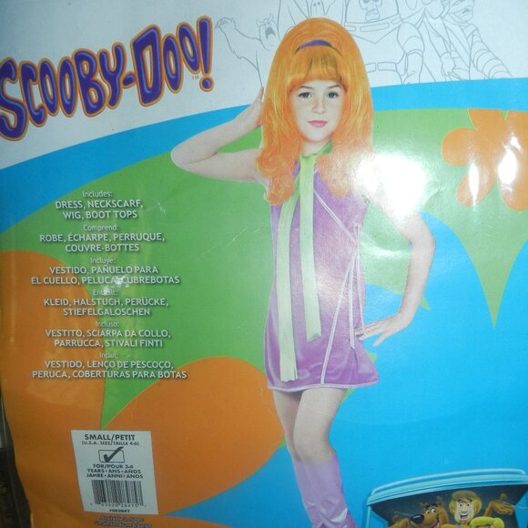 Girl's Scooby Doo Daphne Costumes NWT 🆕SHIPS FAST😮‍💨⚡🚚 - Picture 2 of 14